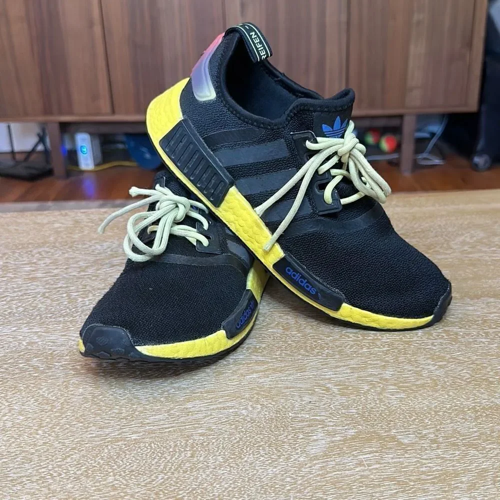 Adidas NMD_R1 J Core Black‎ Pulse Yellow